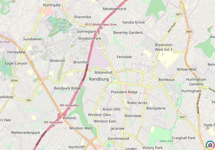 Map location of Praegville